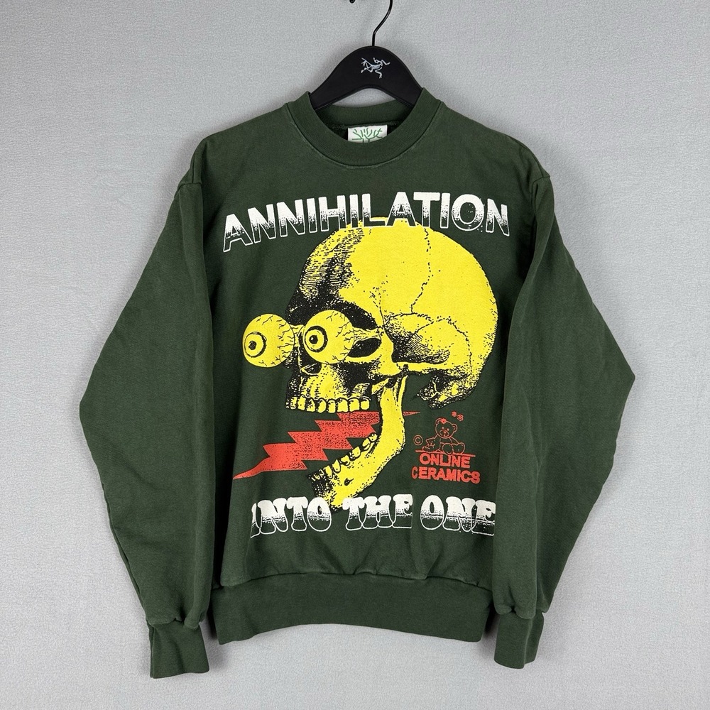 Online Ceramics "Annihilation Into The One" Crewneck Sweatshirt Men's Small